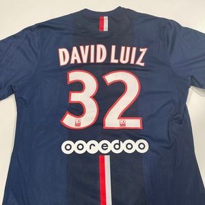 David Luiz 2014 PSG Soocer Jersey